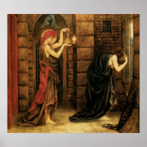 Hope in a Prison of Despair by Evelyn De Morgan Posters