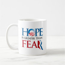 Hope is greater than Romney Fear.png Mugs