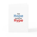 Hope is hype: Anti-Obama cards