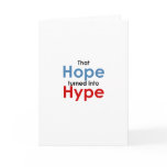 Hope is hype: Anti-Obama cards