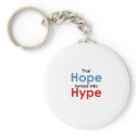 Hope is hype: Anti-Obama keychains