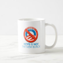 Hope is not the new black Faded.png Mug