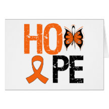 Hope Kidney Cancer Awareness Card
