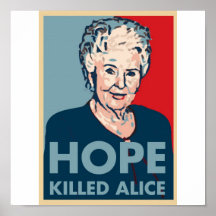 Hope killed Alice Poster