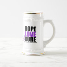 Hope Love Cure Alzheimer's Disease Coffee Mugs