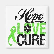 Hope Love Cure NON HODGKINS LYMPHOMA Gifts Refrigerator Magnet