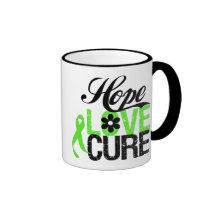 Hope Love Cure NON HODGKINS LYMPHOMA Gifts Coffee Mugs
