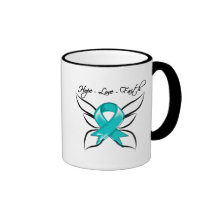 Hope Love Faith Butterfly - Scleroderma Mugs