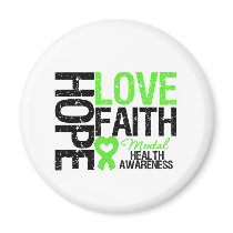 Hope Love Faith Mental Health Awareness