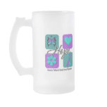 Hope Love Inspire Awareness Domestic Violence mugs
