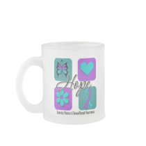 Hope Love Inspire Awareness Domestic Violence Coffee Mugs