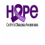 Hope Matters 2 Crohn's Disease t-shirts