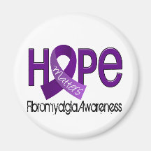 Hope Matters 2 Fibromyalgia Refrigerator Magnet