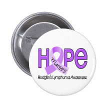 Hope Matters 2 Hodgkin's Lymphoma Pins