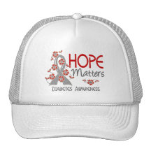 Hope Matters 3 Diabetes Mesh Hat