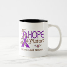 Hope Matters 3 Pancreatic Cancer Coffee Mugs