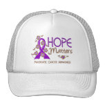 Hope Matters 3 Pancreatic Cancer Mesh Hats