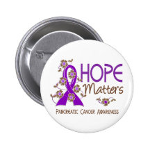 Hope Matters 3 Pancreatic Cancer Pins