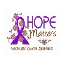 Hope Matters 3 Pancreatic Cancer Postcards