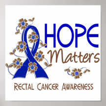 Hope Matters 3 Rectal Cancer Print