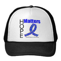 Hope Matters Anal Cancer (Jewelled Ribbon) Trucker Hats