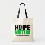 Hope Matters Brush Ribbon Traumatic Brain Injury Bag