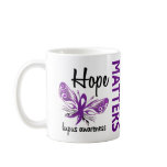 Hope Matters Butterfly Lupus Mugs