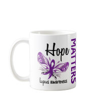 Hope Matters Butterfly Lupus Mugs