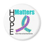 Hope Matters Domestic Violence & Sexual Assault magnets
