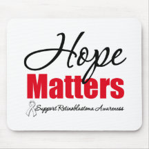 Hope Matters Retinoblastoma Awareness Mouse Pad