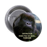 "HOPE" Mountain Gorilla anti Extinction Button