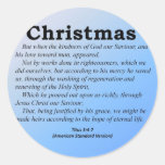 Hope of Eternal Life Christmas Titus 3-4 Stickers