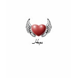 Hope on Angel Wings T-Shirt