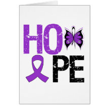 Hope Pancreatic Cancer Awareness Card