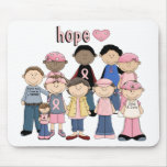 Hope Pink Ribbon mousepads