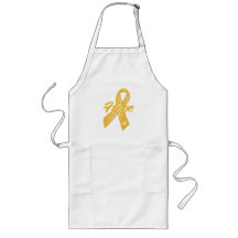 Hope Ribbon - Childhood Cancer Aprons