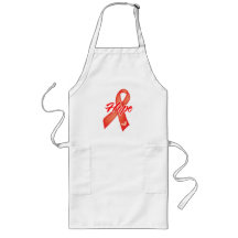 Hope Ribbon - Heart Disease Apron