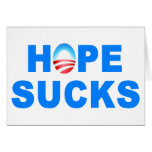 Hope Sucks Obama Card