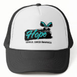 Hope Tattoo Butterfly Cervical Cancer hats