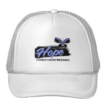 Hope Tattoo Butterfly Stomach Cancer Hats