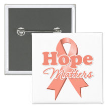 Hope Uterine Cancer Buttons