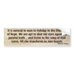 Hope v Painful Truth (Henry) bumper stickers