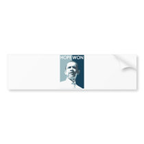 Hope Won Bumper Sticker