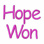 Hope Won embroidered shirts
