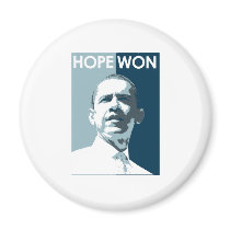 Hope Won Magnets