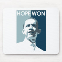 Hope Won Mouse Mats