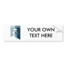 Hope Won T-shirt Bumper Stickers