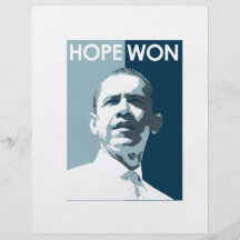 Hope Won T-shirt Flyers