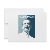 Hope Won T-shirt Announcement