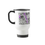 Hope Word Collage Anorexia Mugs